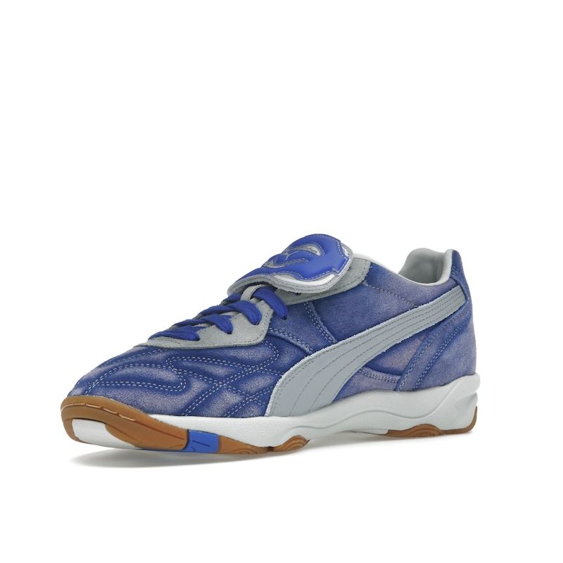 KidSuper x Puma King Indoor Dart Синие Унисекс Кроссовки Серо-Туманный 401180-01