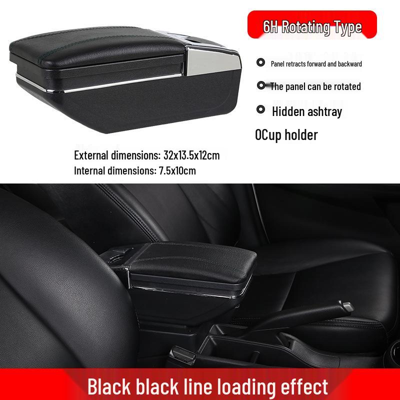 Proton Saga Custom Armrest Storage Box