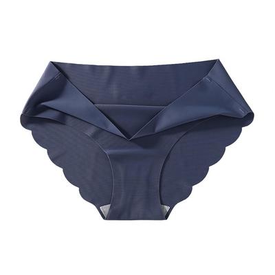 2 шт. Женские трусики однотонные, средней заниженной талии, хлопковые, бесшовные, антисептические, мягкие, тонкие, дышащие, влагоотводящие, эластичные, женские