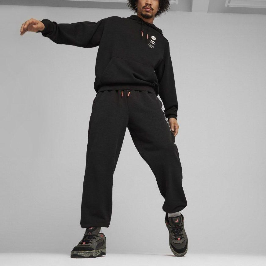 PUMA x STAPLE SS24 Knitted Sweatpants Unisex Black 625885-01
