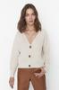 Women's Fashion New Cardigan Stone Button Detailed Knitwear Cardigan