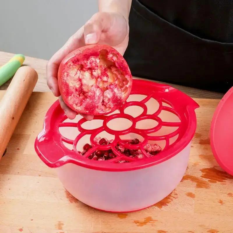 Пресс для удаления сердцевины граната, кухонный инструмент для открывания фруктов, легко разбирается, портативный, подходит для использования дома и на пикнике, кухонные гаджеты