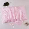 6A Grade 100% Mulberry Silk Tie Silk Pillowcase 50x74cm Single Pair Pillowcase Portable for Travel