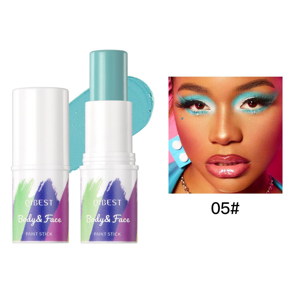 Краска-карандаш для тела и лицаЕстественная трехмерная модификация контуров для осветления цвета лица, смываемая ручка-краска