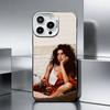 Певица А-Эми Уайнхаус    Чехол для телефона для iPhone 17,16,15,14,13,12,11 Plus,Pro Max,XS,Цветной серебряный чехол для телефона