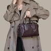 Легкая роскошная сумка Senior Sense, модная сумка на одно плечо через плечо из коровьей кожи растительного дубления
