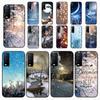 Чехол для телефона с пейзажным зимним светом и снегом для vivo Y31 Y30 Y33S Y11S Y12S Y17 Y20S Y21S Y1S Y53S Y15 Y19 Y91C V23 5G, чехол