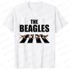 Мужские Женские Классические Футболки Топы Модные Повседневные С Коротким Рукавом С Круглым Вырезом Футболка The Beagles Сумасшедшая Собака Бигль Мужская Футболка Футболки