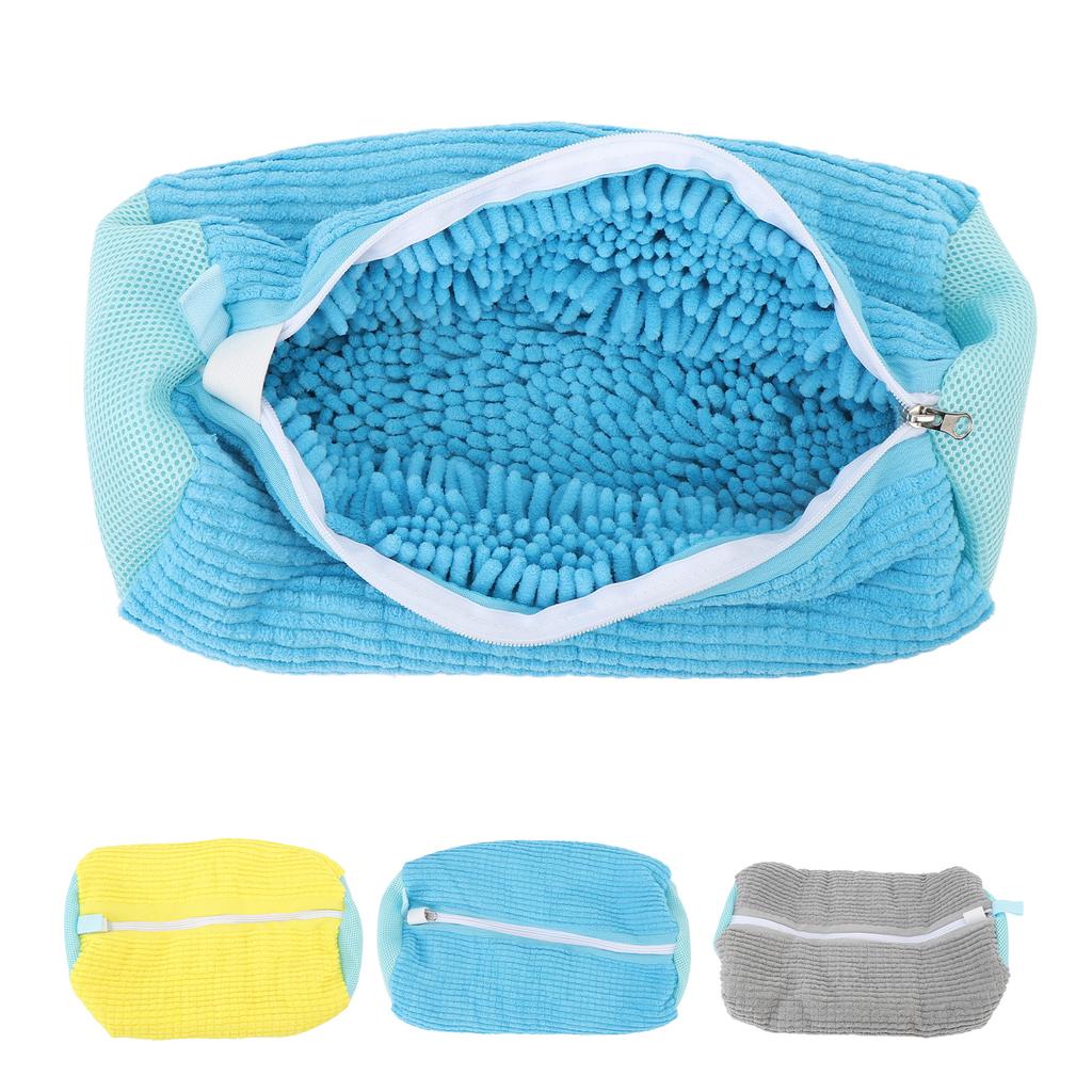 Laundry Shoe Bag Reusable Shoe Washing Bag for Washing Machine Dryer Shoe Cleaning Bag with Zipper N