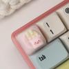 3D Мультяшные Медвежьи Смоляные Колпачки для Механических Клавиатур Мягкий Цвет Опционально Улучшает Набор Текста Дизайн