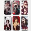 Чехол для телефона с анимацией Юй Цзэ (Consort Yu) из игры Fate Grand Order для iPhone 17 Air 16 15 14 13 Pro Max 11 12 Черный силиконовый чехол