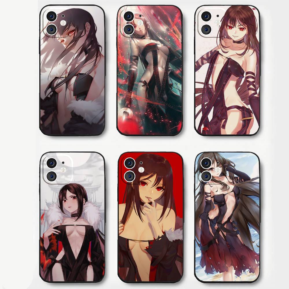 Чехол для телефона с анимацией Юй Цзэ (Consort Yu) из игры Fate Grand Order для iPhone 17 Air 16 15 14 13 Pro Max 11 12 Черный силиконовый чехол
