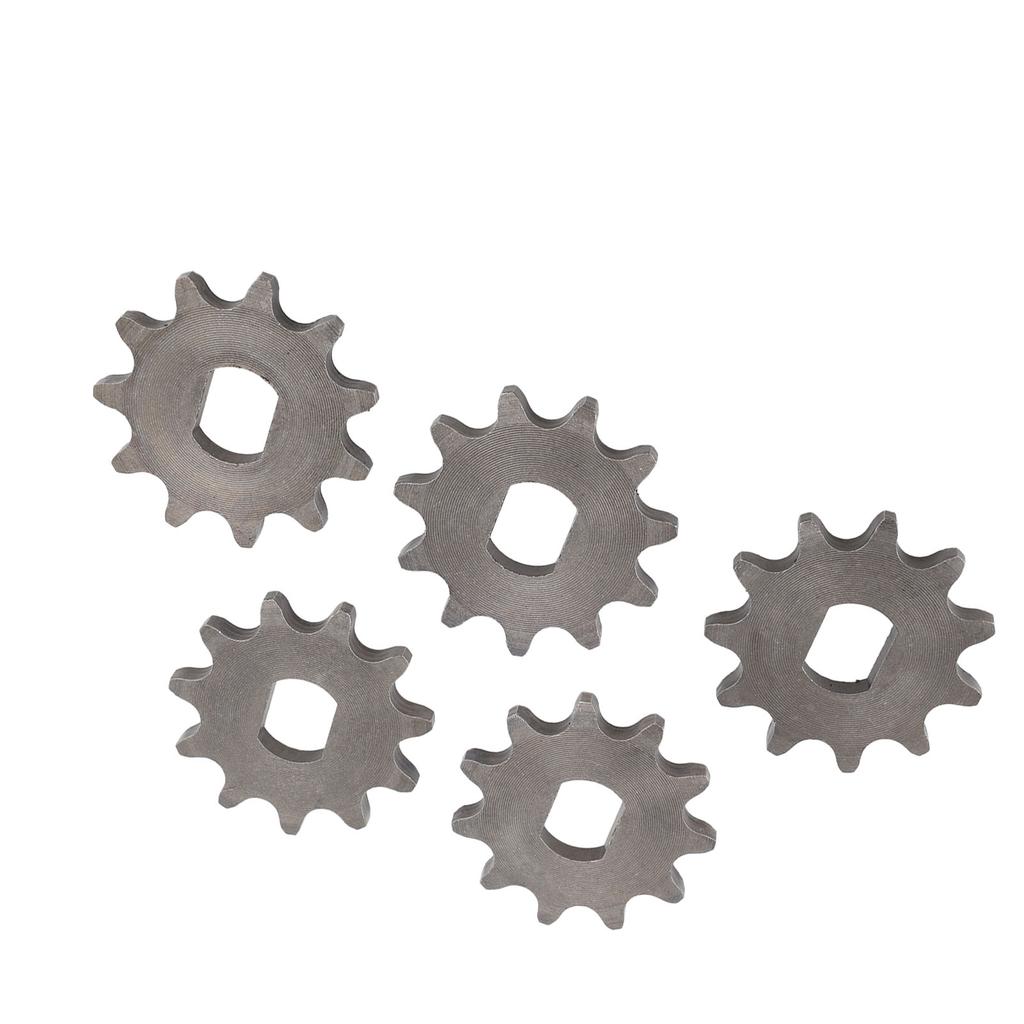 5 шт. Звездочка двигателя 420 Сталь 12x17 мм Внутренний диаметр Моторная цепная звездочка для высокоскоростного двигателя MY1020