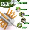 50Pcs Chicken Plucker Fingers Poultry Hair Feather Removal Machine Accessories Rubber Plucking Fingers for Chickens Turkeys Ducks Geese
