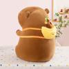 Wealth Tree Capybara Plush Doll Soft Stuffed Capybara Doll Simulation Capybara Toy  Birthday Gifts