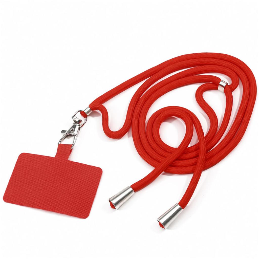 Мягкий ремешок-патч для телефона для всех чехлов для телефонов, однотонный, бытовой, внешний, для ношения на шее, освобождающий руки и предотвращающий потерю