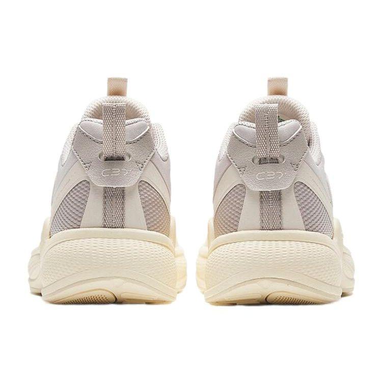Anta Кроссовки женские C37+ V2 с низким верхом, нескользящие, износостойкие, серые 922335537-3