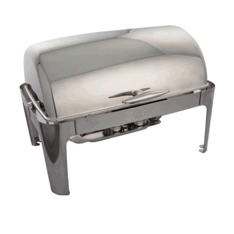 Пищевой лоток 9 л, подогреватель пищевых лотков, сервировочный лоток, chafing dish с крышкой-роллом, набор для фуршета