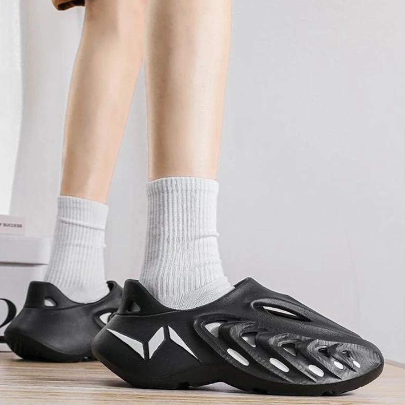 Fashion Ultralight Shoes for Men Odor-proof Pvc Summer Sale Color New Design 2025 Daily Use Comfortable Fashion Luxury H 39 Man Sandals