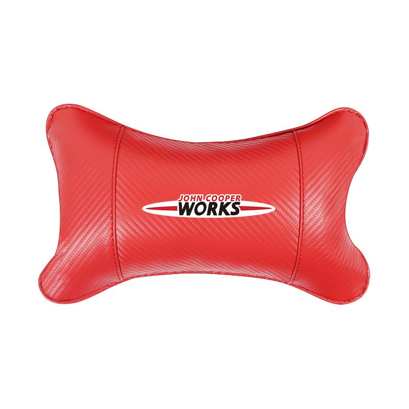 Carbon Fiber Car Headrest Auto Seat Gap Filling Neck Pillow For BMW Mini Works Cooper F54 F55 F56 F57 F60 R50 R52 R53 R55 R56