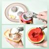 Versatile Fruit Ball Scoop Zinc Alloy+PP Watermelon Scoop Professional Measuring Spoon  Watermelon