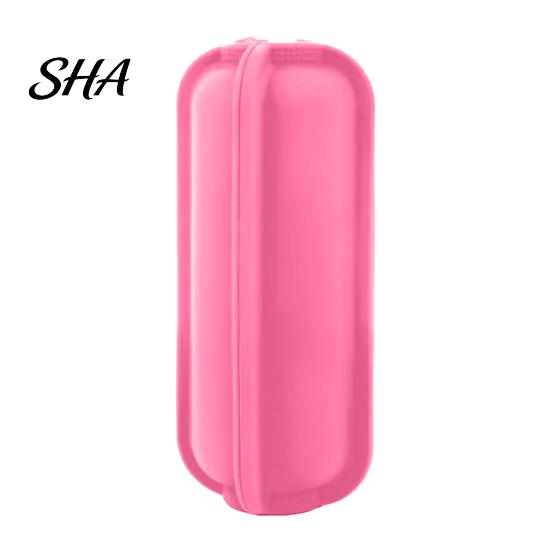 Picnic Food Carrier Food-grade Silicone Taco Holder, Flip-top Buckle Design Burrito Storage Nonstick Holder Box, Leak-proof Handling Box for