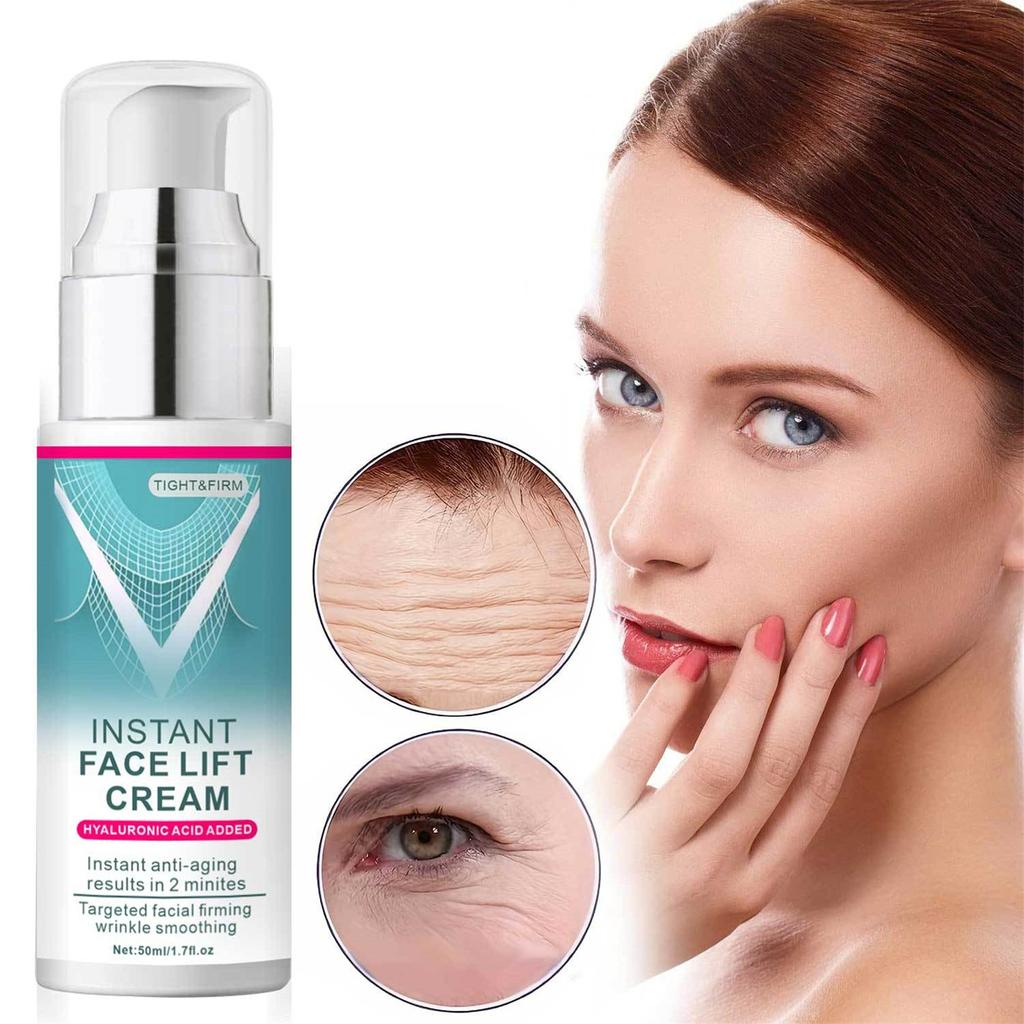 Мгновенный лифтинг-крем для подтяжки лица, разглаживающий мелкие морщины, крем-лифтинг для лица 50 мл