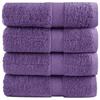 VidaXL Superior Quality Guest Towels 4 Pcs, Bath Sheets, Hand Towels, Face Towel Bathroom, 137351
