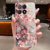 Transparent Phone Case For Xiaomi Poco X6 Pro 5G Case Clear Luxury Fashion Butterfly Flower Soft TPU Silicone Jelly Cover Casing