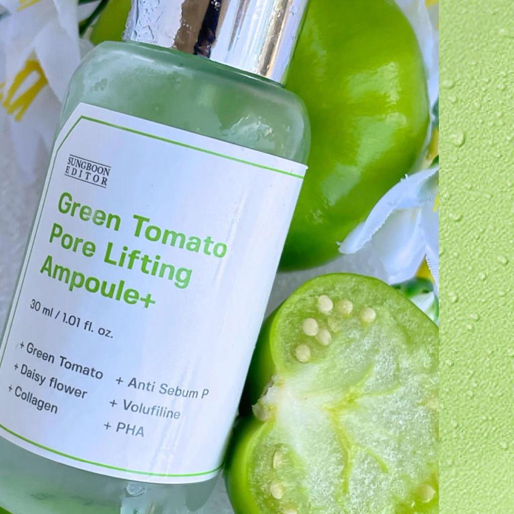 SUNGBOON EDITOR Ампула с PHA для сужения пор Green Tomato+ 30 мл/75 мл