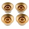 Musiclily Pro Top Hat Knobs Bell Knobs Metric Standard LP для электрогитары Les Paul Gold of Guitar, (Набор 4)
