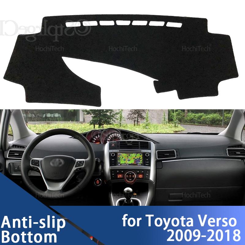 For Toyota Verso 2009-2018 AR20 SportsVan Anti-Slip Dashboard Cover Dash Board Mat Carpet Pad Sunshade Cushion Car Accessories