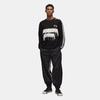 Y-3 Gfx Трикотажный свитер с круглым вырезом Унисекс Свитер Черный JN4873