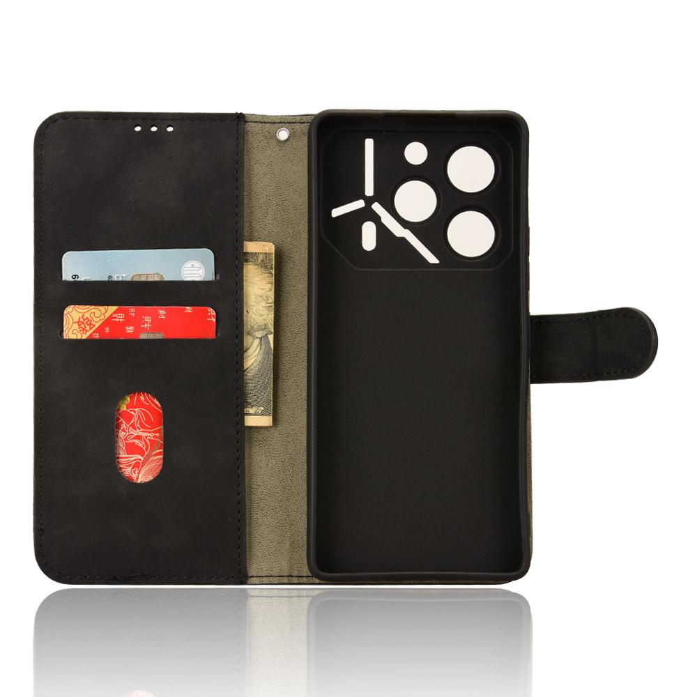 Для TECNO Pova 6 Pro 5G Чехол Текстура, приятная на ощупь Складная подставка Чехол для телефона