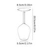 400ML Upside Down Goblet Long Stem Wineglass Glassware Inverted Wine Cup  Club