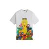 Kith X Sesame Street Group Hug Tee Белый Мужской Топ KHM033086-101