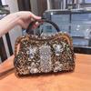 2025 New Trendy Light Luxury Women's Bag Shoulder Bag Large Capacity Commuter Versatile Diamond Set Bag Handheld