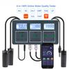 Water Detector 8 In 1 PH/ORP/EC/Salt/Temp/CF/S.G./TDS Meter, Data Logger By Tuya APP, High Accuracy Water Tester for Fish Pond, Aquariums Pool