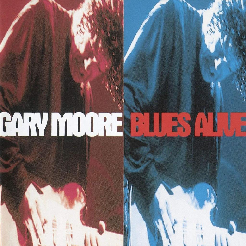 CD GARY MOORE - Blues Alive CDV2716 Virgin 1993 Holland Rock Used