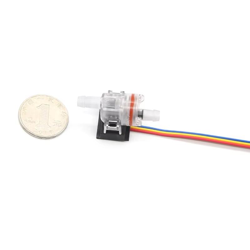 FM-PS2216 Inline Optical Flow Sensor Hall Effect Liquid Flow Meter for Coffee Maker Aroma Machine Washing Use