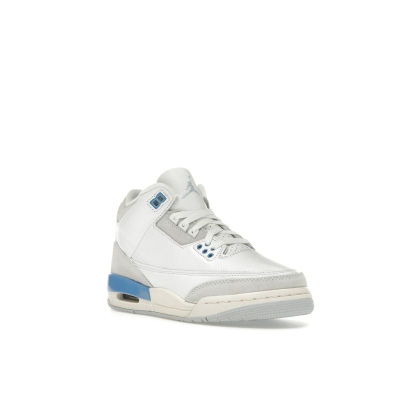 Air Jordan 3 Retro GS Lucky Shorts Kids Sneakers White Summit-White Hydrogen-Blue DM0967-101