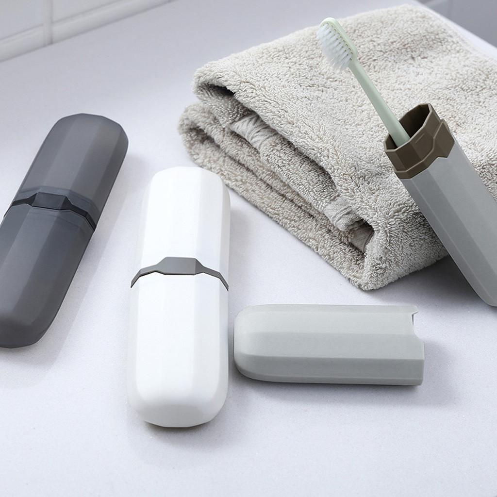 Портативный защитный держатель для зубной щетки, чехол для хранения зубной щетки для путешествий и кемпинга