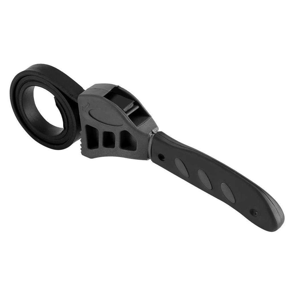 500mm Plastic Strap Wrench Jar Lids Tighten Loosen Plumbing Tool Universal Oil Filter Spanner