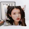 Чехол для подушки K-pop девушки IU Квадратная подушка Спальня Диван Отдых Удобная подушка Домашний Декор