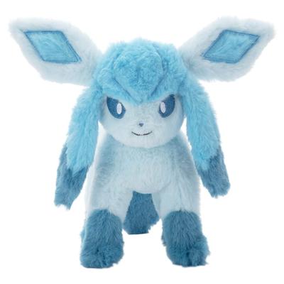 Takara Tomy Arts Pokémon Уставшая мягкая игрушка S Glaceon, примерно 19 см в высоту