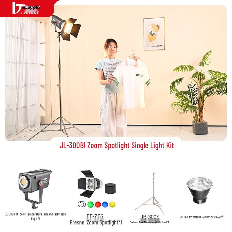JINBEI JL300BI Professional LED Video Light