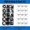 Rubber O Ring Sealing Washer Plumbing Gasket Oil Resistant Oring Automobile Plumbing Faucet Water Repair Black NBR Seal O-Ring