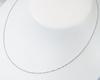 And Me Jewelry Чистая платина 999 пробы ожерелье цепочка винтового типа свободная 45 см [You Box] - [Подарочная упаковка]
