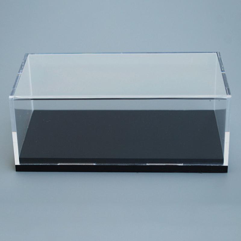 1PC Acrylic Display Case Fit for 1:64 Mini Size Dust Proof Clear Box Cabinet 1/64 Action Figures Display Box