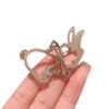 Милая брошь в виде кролика, темпераментная куртка, высококачественный дизайн, корсаж, костюм, фиксированная антибликовая булавка